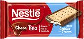 Chocolate Nestlé Choco Trio sabor Cookies and Cream