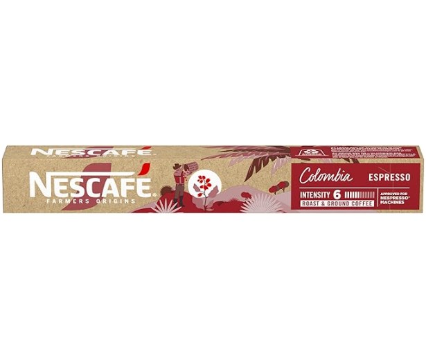 Nespresso Nescafé Farmers Origins Colombia 10 Cápsulas