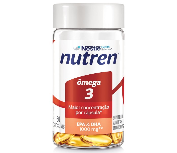 Nutren Suplemento Alimentar Ômega 3 60 Cápsulas