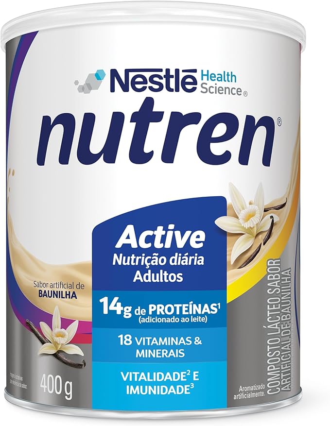 Nutren Suplemento Alimentar Active Baunilha 400g